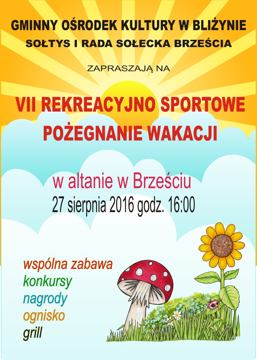 Brzeście plakat 2016