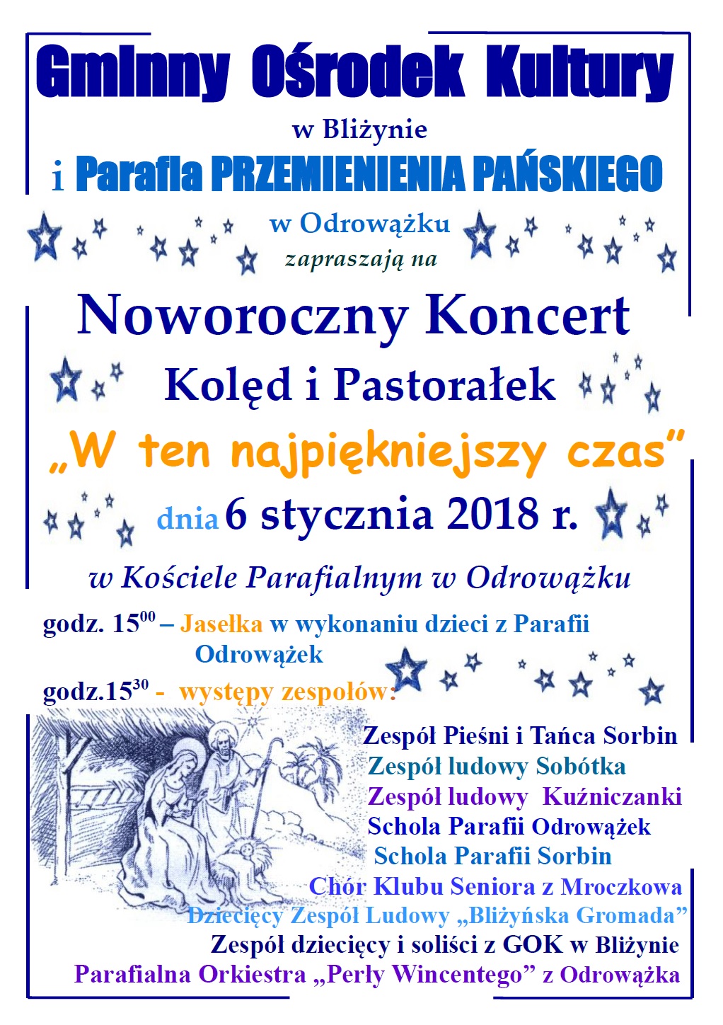 koledy i pastorałki 2018