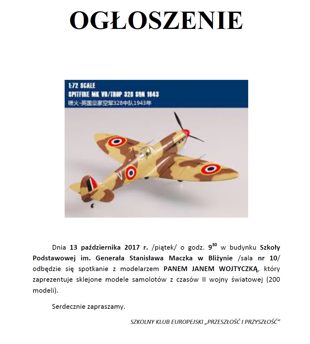 ogłoszenie spotkanie