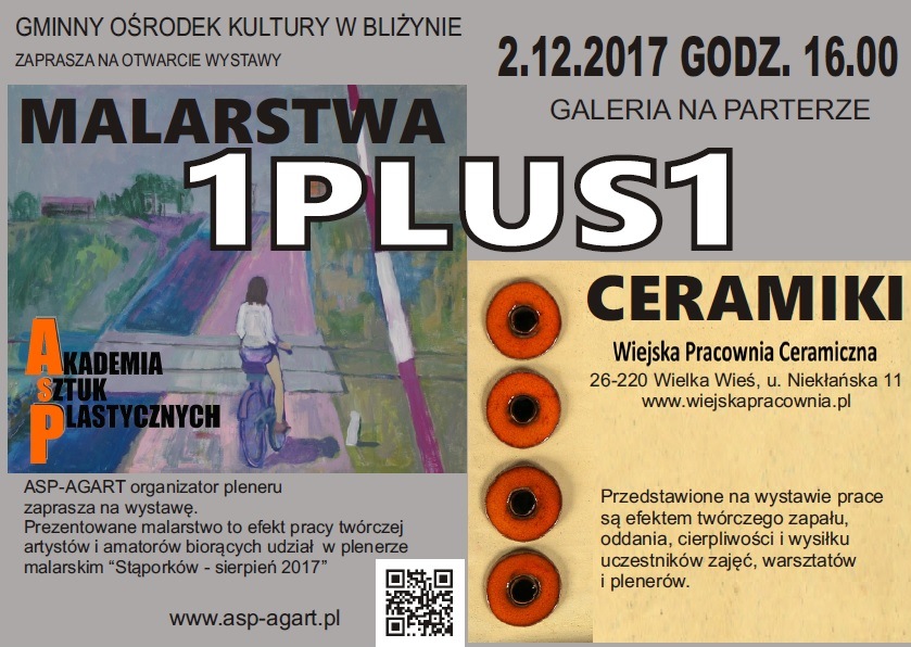 wystawa 1 plus 1