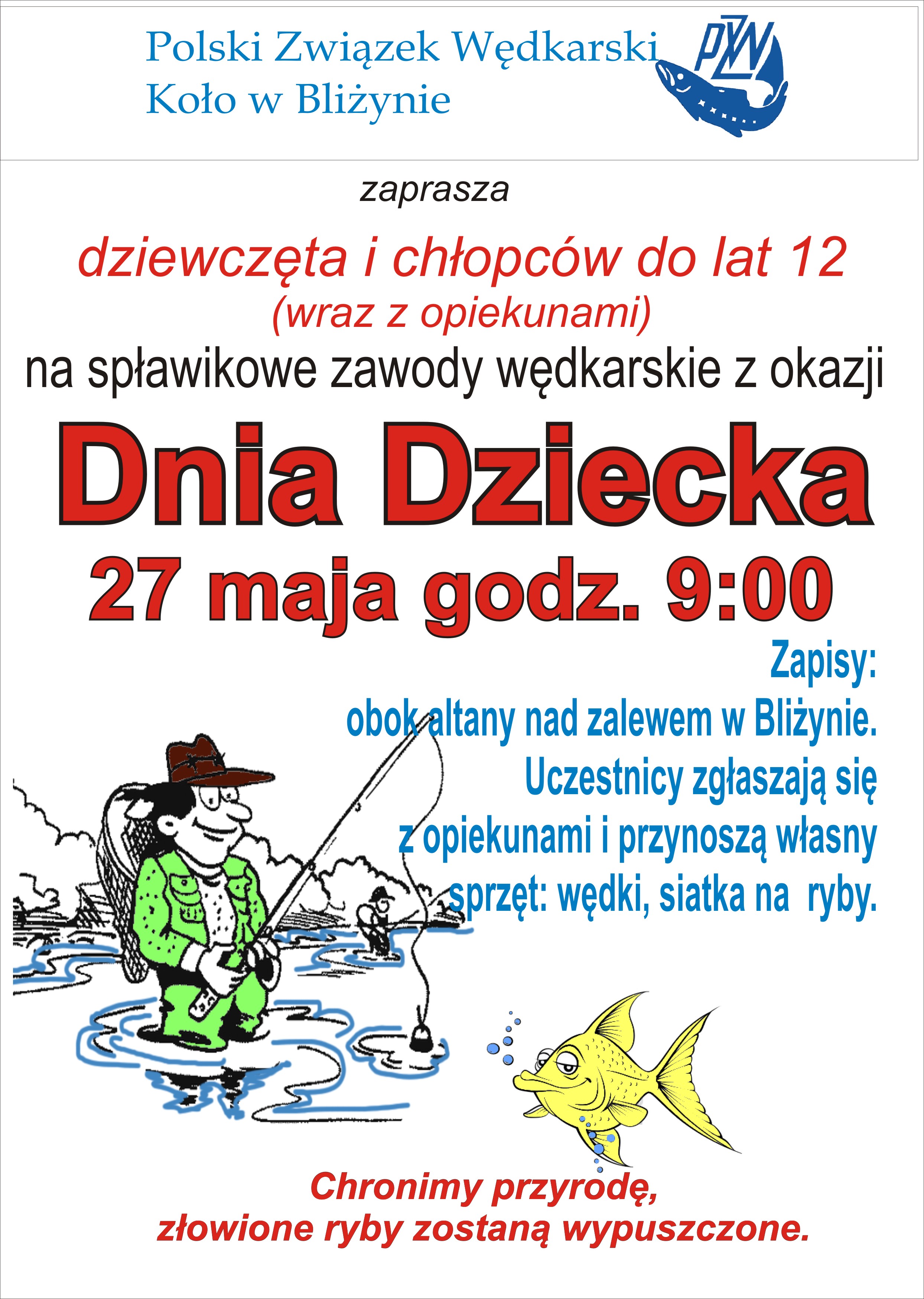 zawody wędkarskie