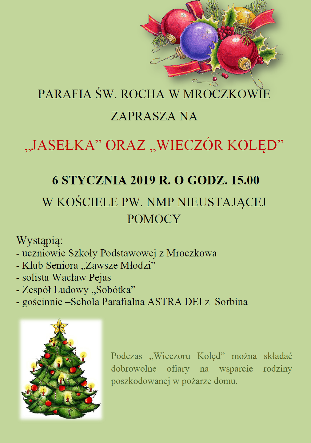 koncert koled 2019 mroczków