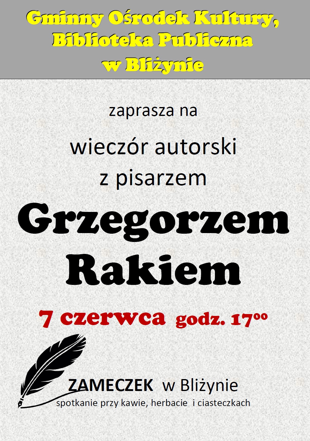 spotkanie z pisarzem