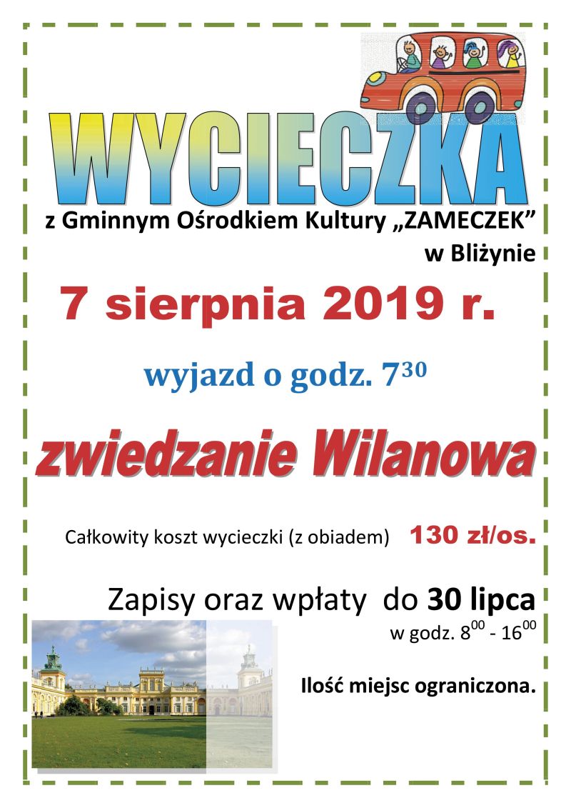 wycieczka Wilanw
