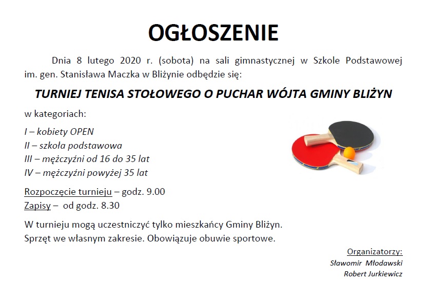 turniej tenisa