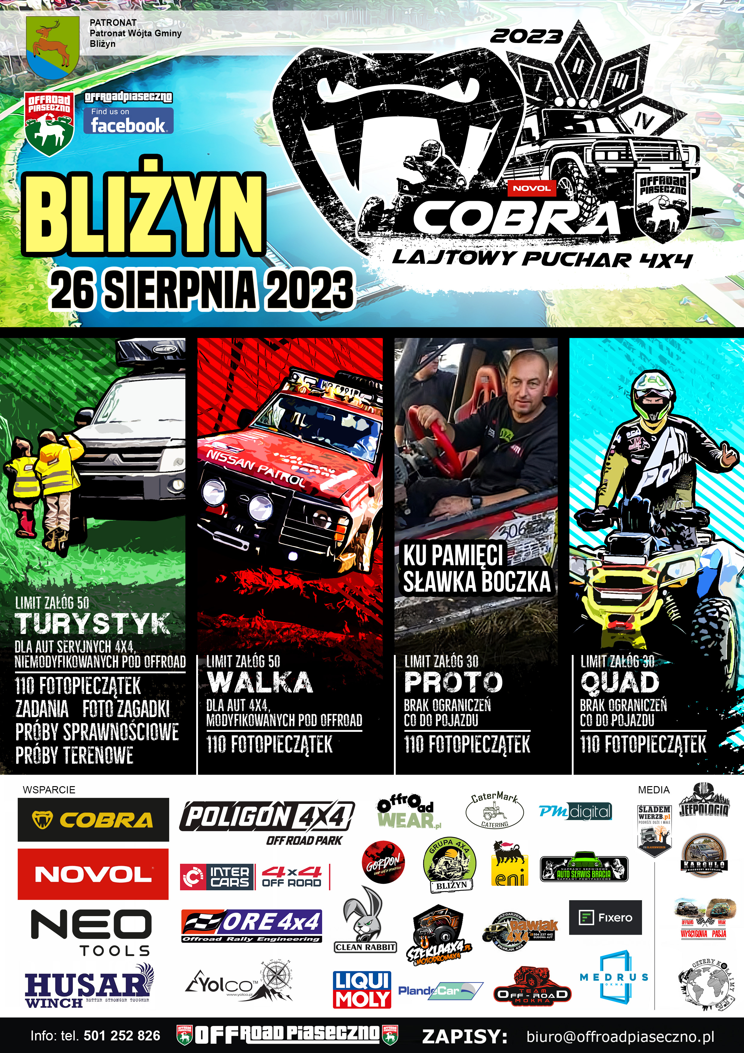 plakat cobra sierpien 2023