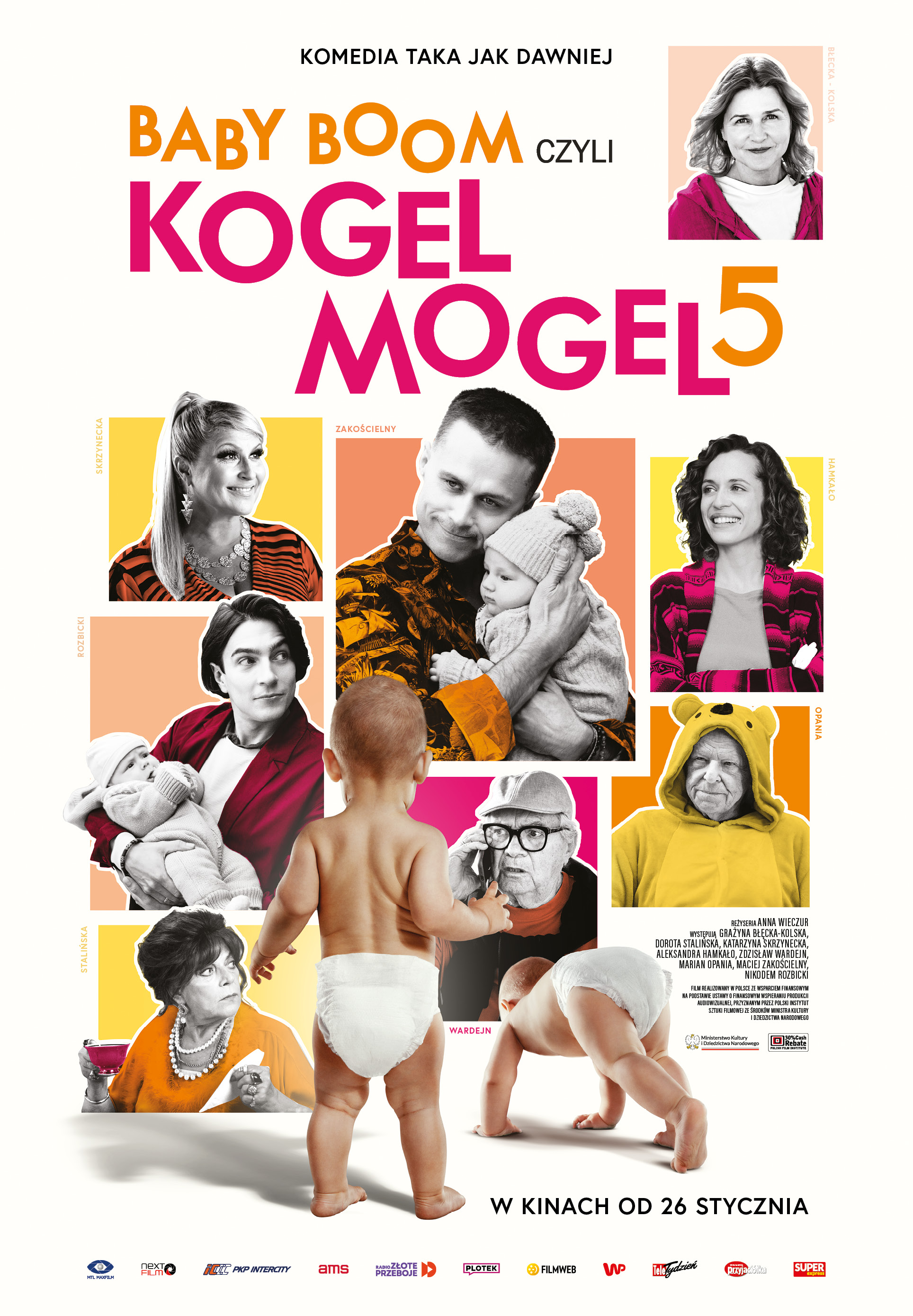 KogelMogel5 plakat logotypy