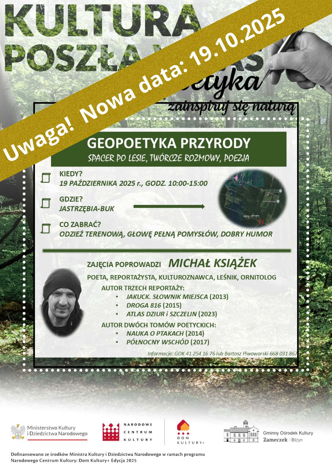 Uwaga Nowa data 19. 10.2025