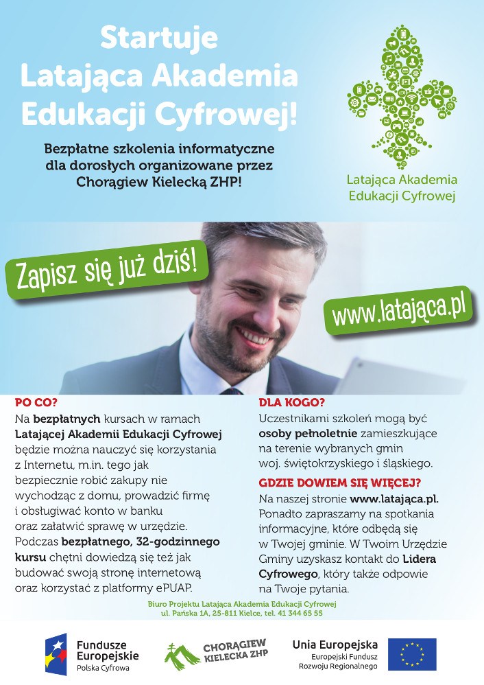 latająca akademia edukacji cyfrowej