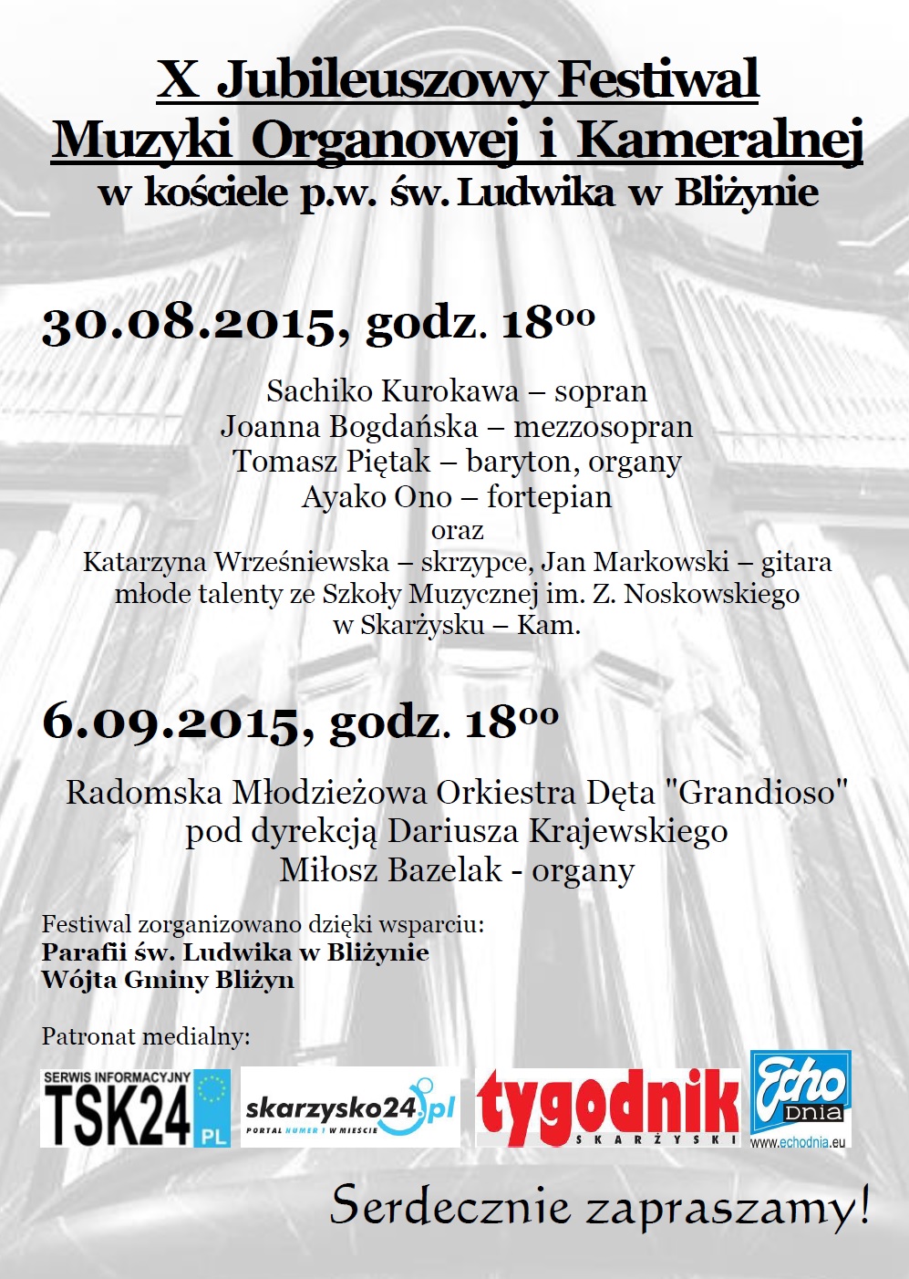 x Festiwal 2015 plakat