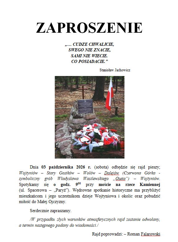Rajd pieszy 1